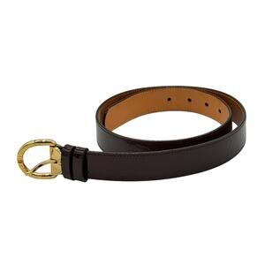 Louis Vuitton Monogram Vernis Patent Sancerre Amarante Belt*80/32